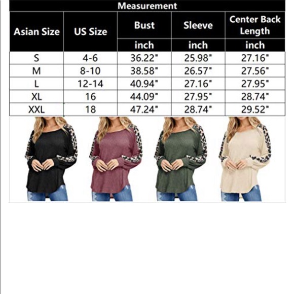 Waffle Knit Leopard Tunic Sweater - Picture 4 of 4